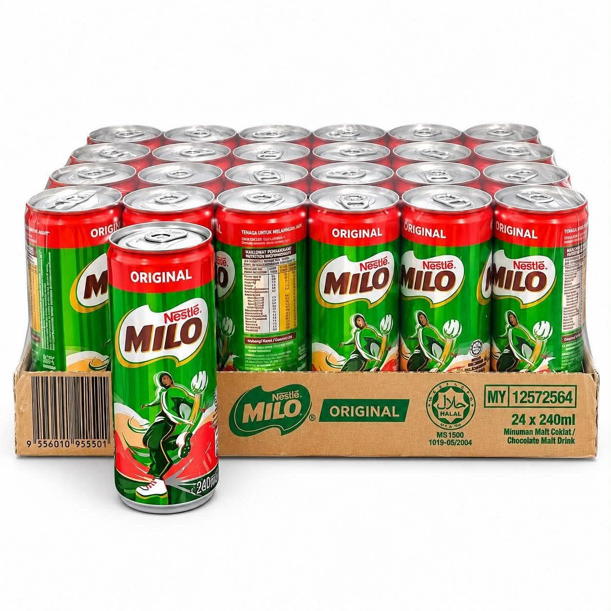 雀巢美祿馬來西亞麥芽飲料 240ml X 24罐 240 毫升