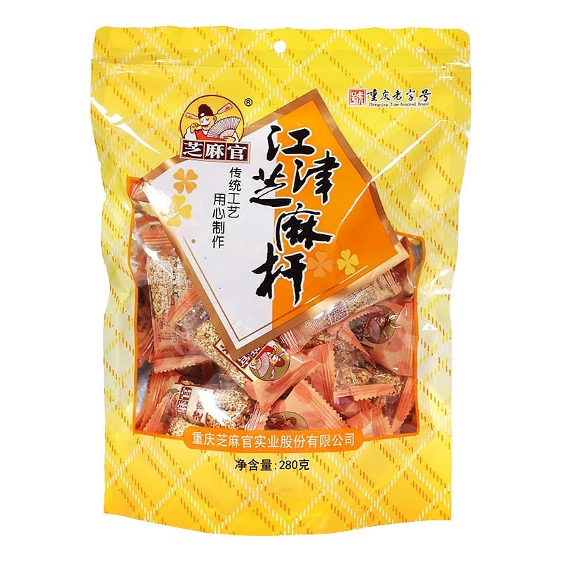 Chongqing specialty: sesame stalks and malt sugar stalks 280 กรัม