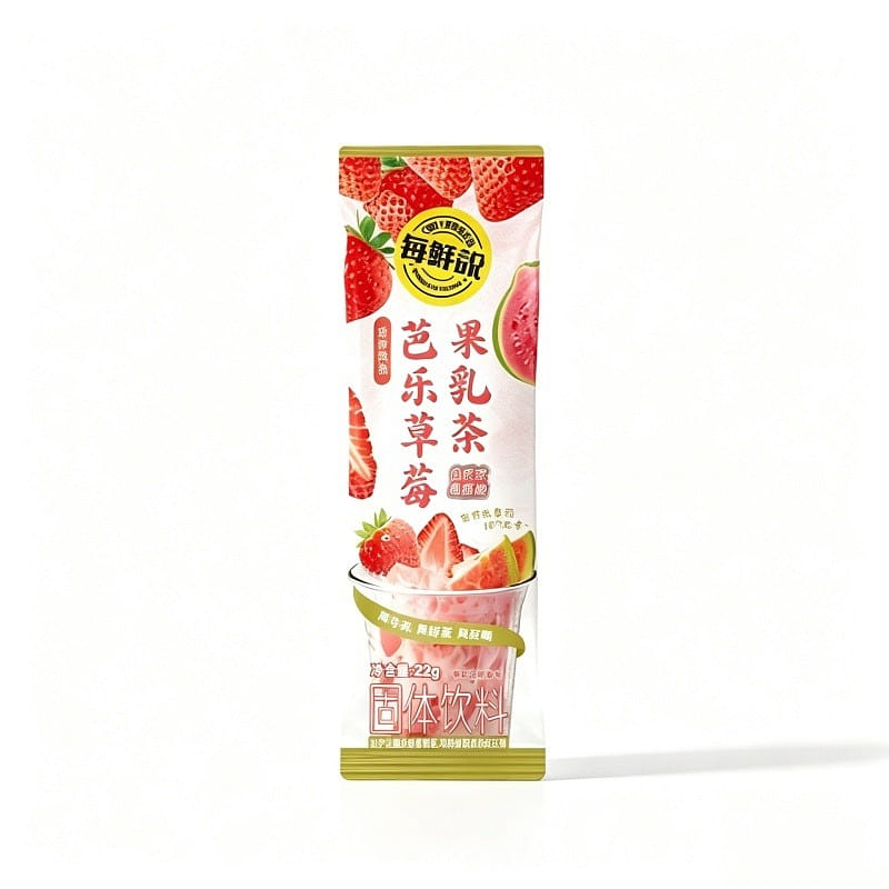 OH!FRESH Guava Strawberry Milk TeaInstant DrinkMix 22 g