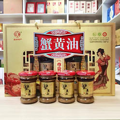 Dazhong Lake,Crab Roe Oil 4*180g,Ready-to-eat,Noodles and rice 720 g
