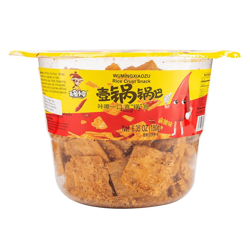 Mr. Nobody Wu Spicy Rice Crust Snack 180 g