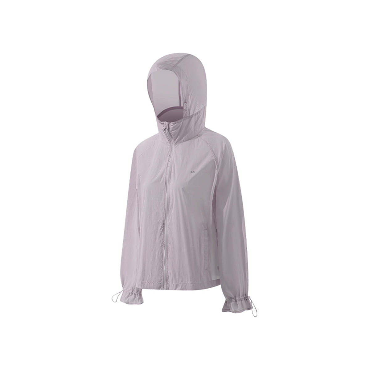Ubras Light Portable Anti-UV Jacket Hooded Sun Protection Coat - Dawn Purple-XL 50 กรัม