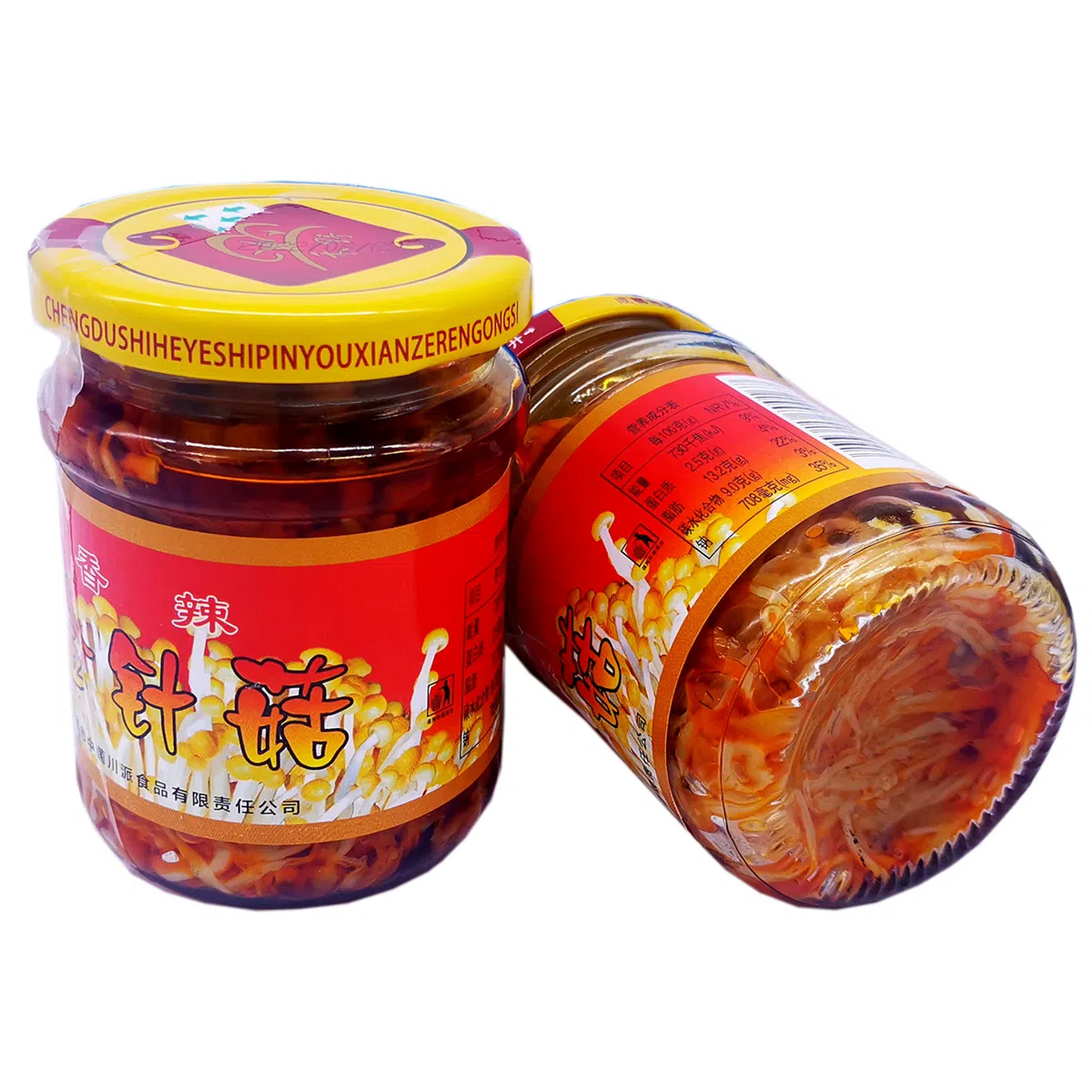 Heye Spicy Chili Oil Enoki Mushroom 155g 155 g