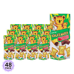 Lotte Koala's March Chocolate Creme-Filled Cookies 41 g*48 pack
