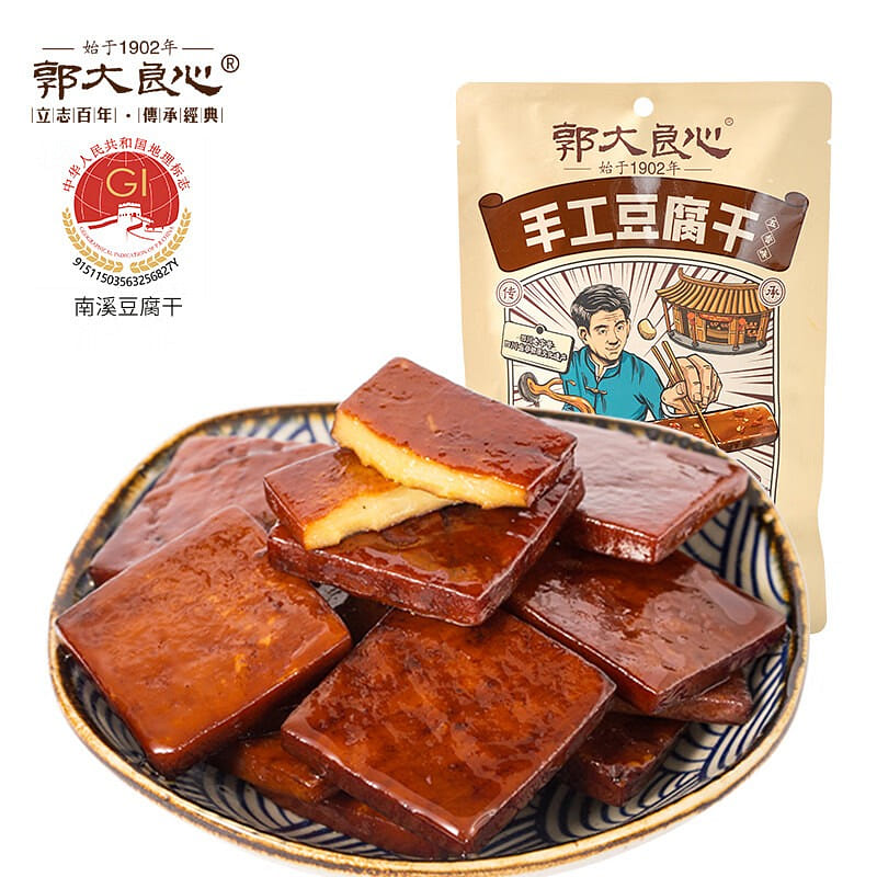 Guo Da Liang Xin Dried Tofu (Five-Spice Flavor) 201 그램