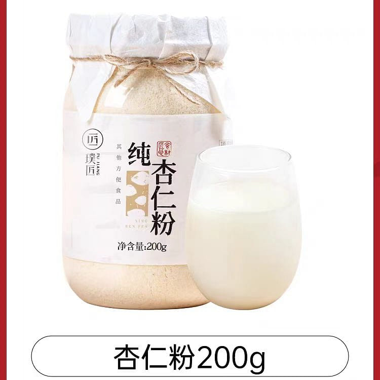 Pu Jiang Pure almond flour 200g*1 bottle 200 กรัม