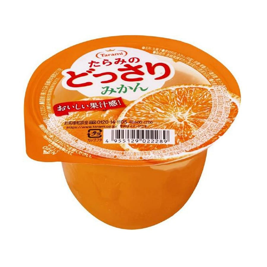 Tarami Lots Series Tangerine Flavor Jelly 230 그램