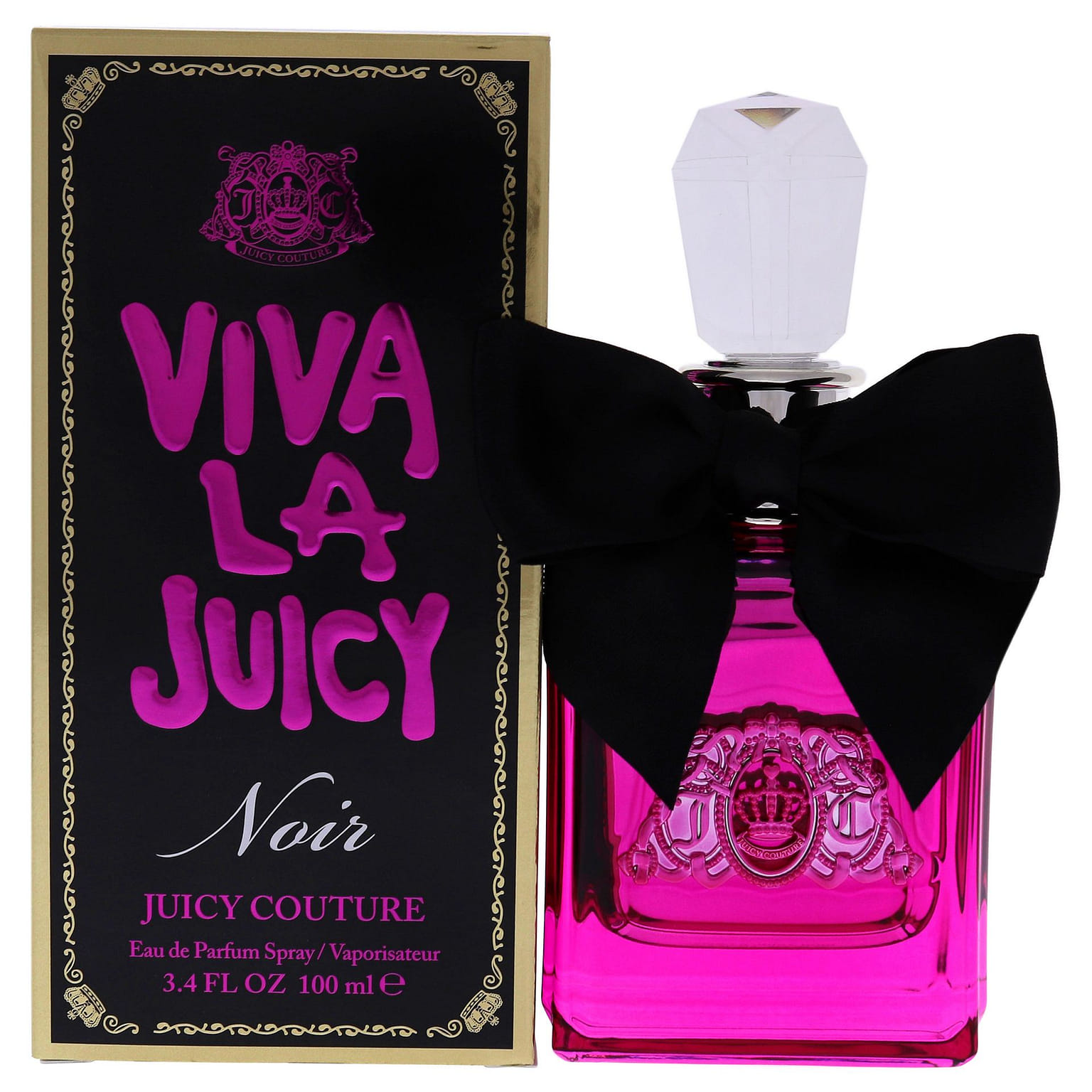 Viva La Juicy Noir by Juicy Couture for Women - 3.4 oz