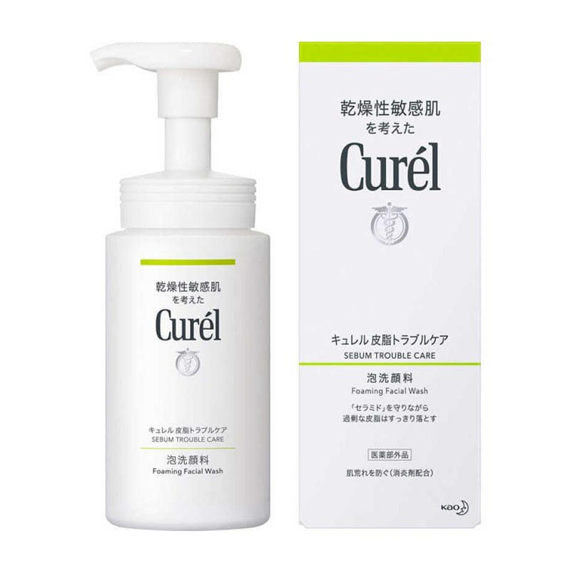 Curel Sebum Trouble Care Foam Cleanser 150ml 1 개