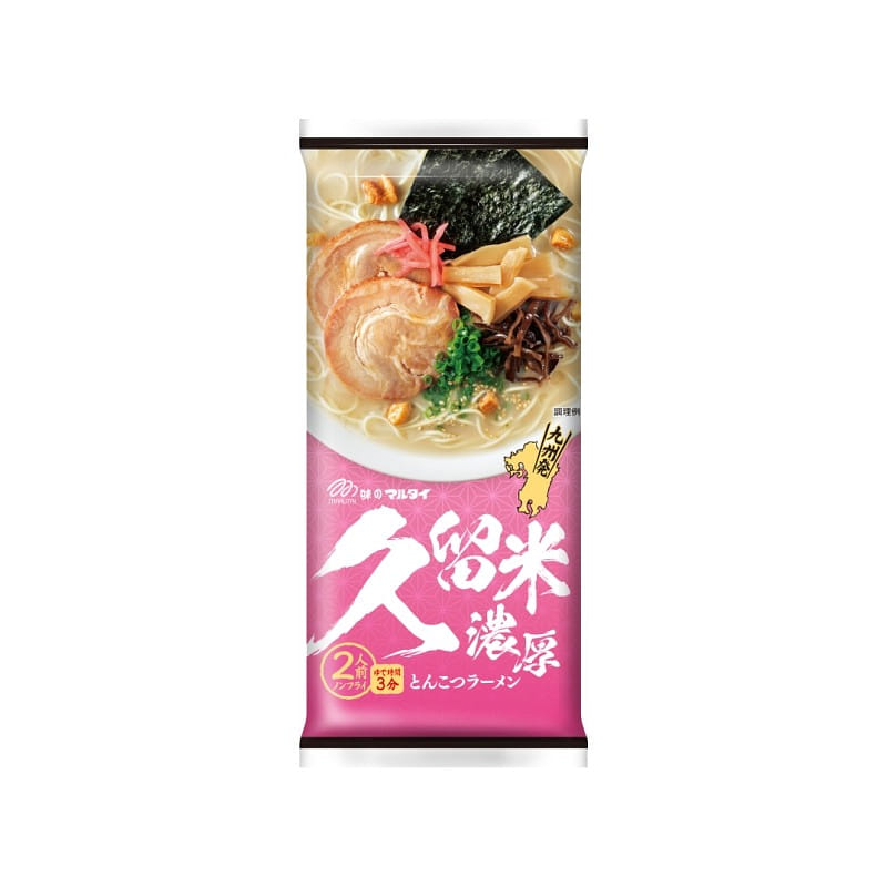 Marutai Kurume Rich Tonkotsu Ramen 2 phần ăn 194g 1 phần