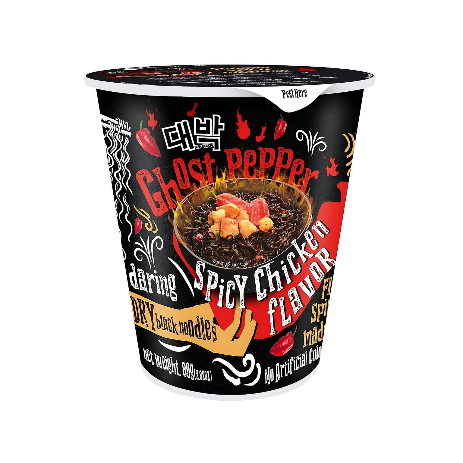 Daebak Ghost Pepper Spicy Chicken Ramen Cup 1 개