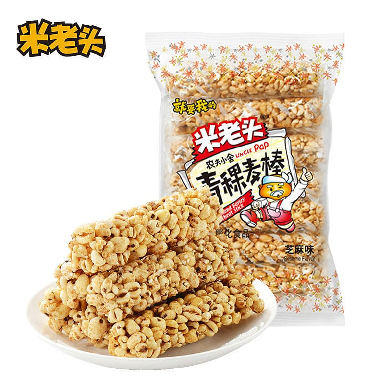 Milaotou highland barley wheat stick sesame flavor coarse grain rice crisp 150 그램