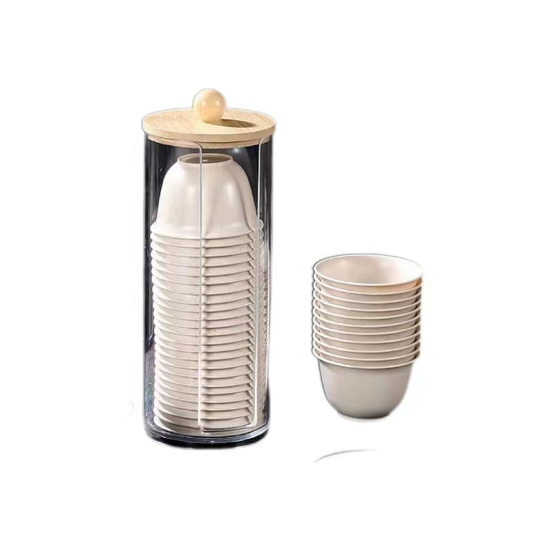 Disposable Sample Tea Cup-60ml/3 Bags 147 Pc + Cup Holder 1 Set 1 phần