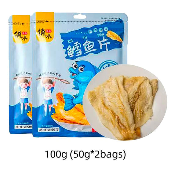 weee_snack_Original Flavor Roasted Cod Fish Slices 100 g
