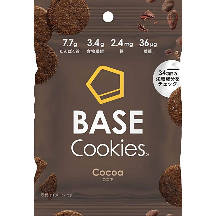 [Japan Direct Mail] BASE Cookies Cocoa Flavor 35 그램