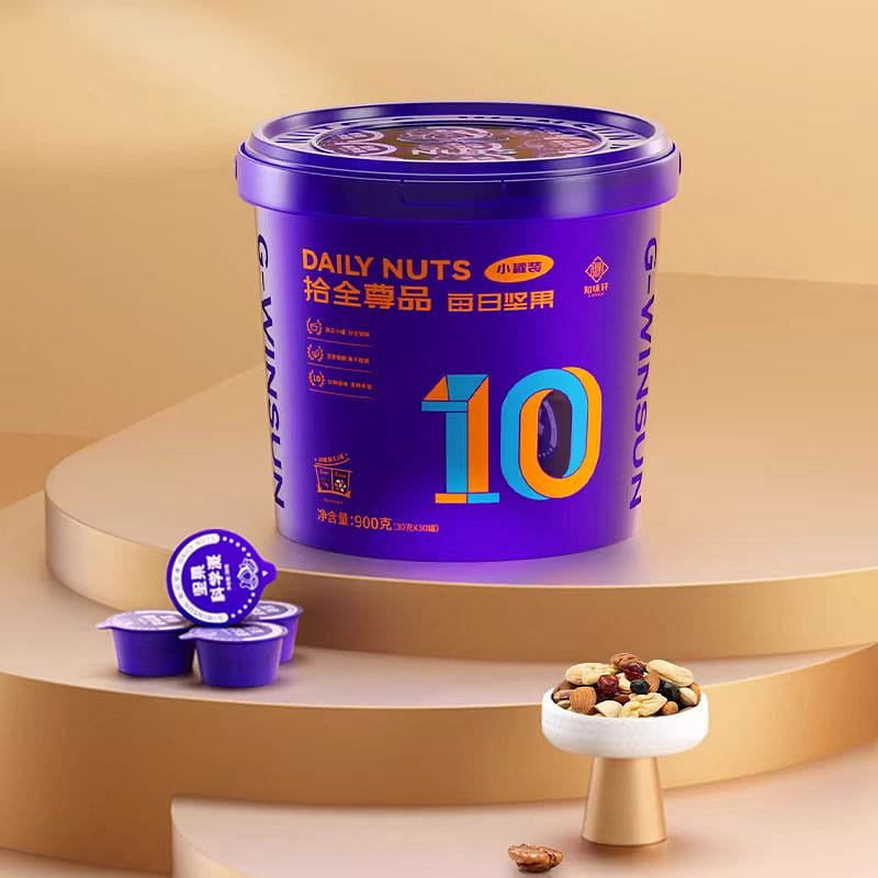 Zhi Wei Xuan Shi Quan Zun Pin Daily nuts 900g*1 barrel 900 그램