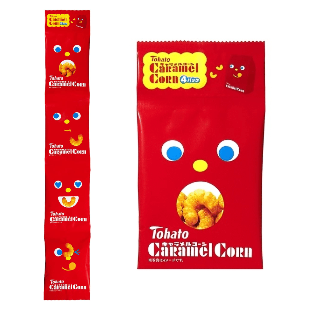 Tohato Caramel cone 4 packets 1 bunch