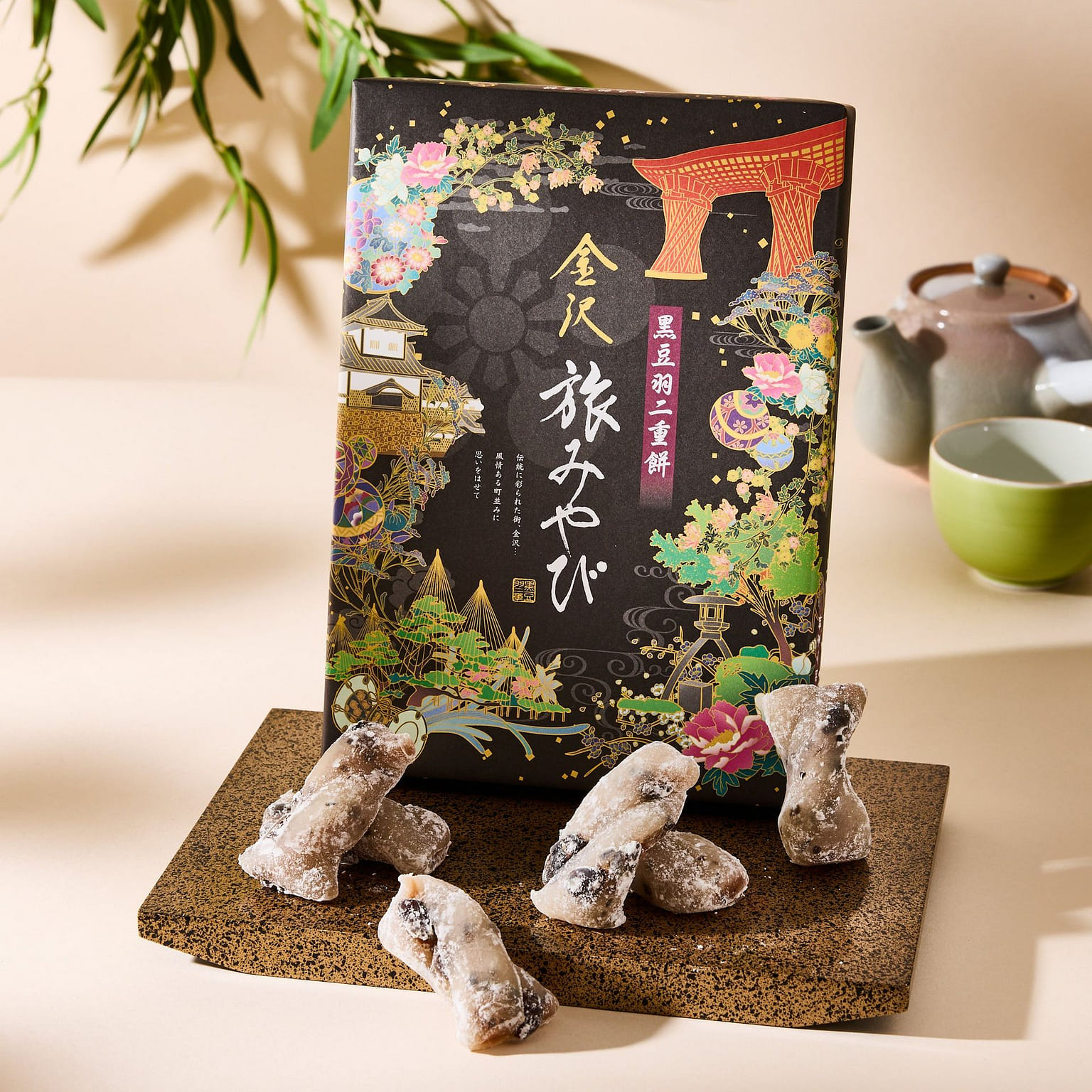 黑豆紅豆羽二重餅 (10個) 403 克