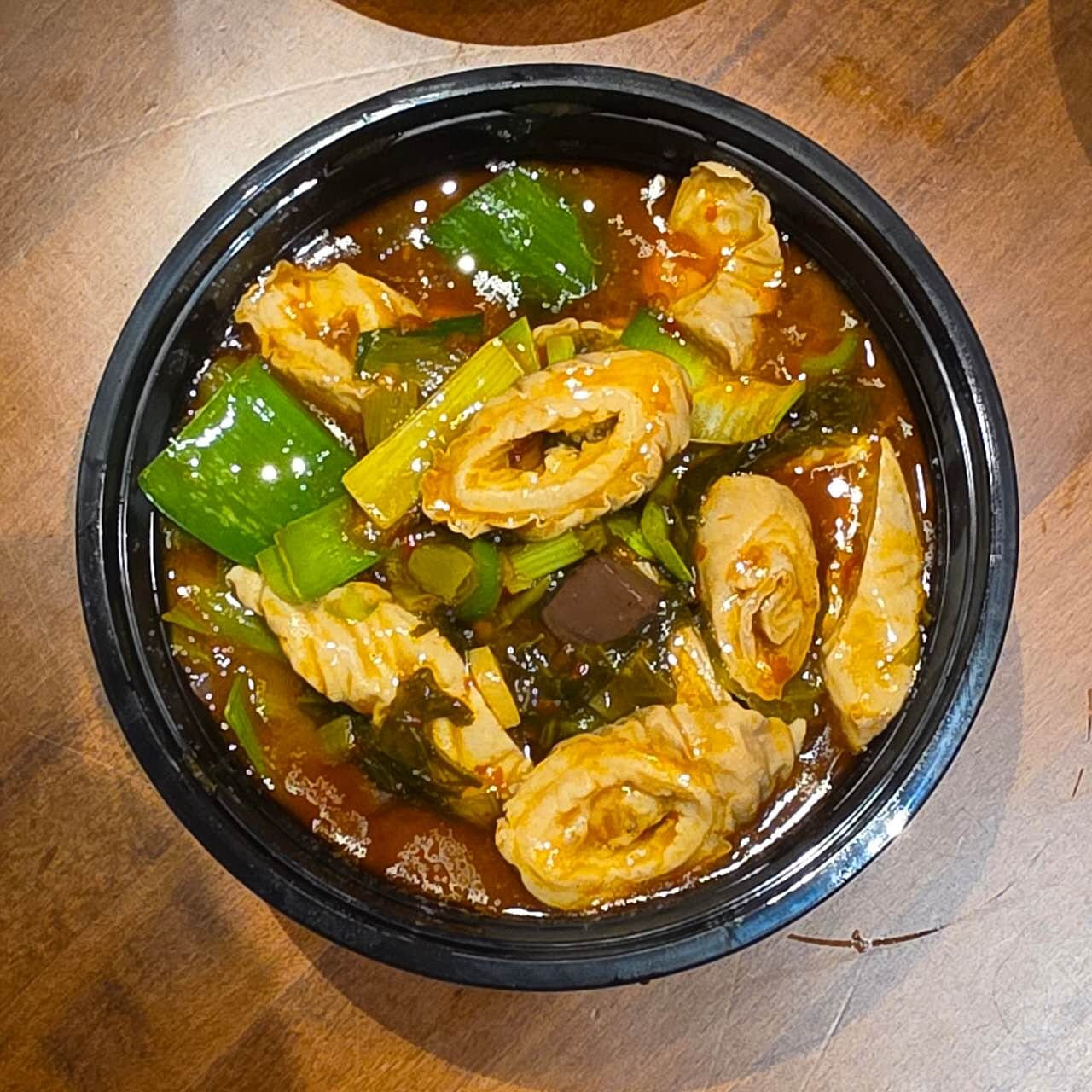 Spicy Stew with Pork Intestine and Duck Blood 1 each