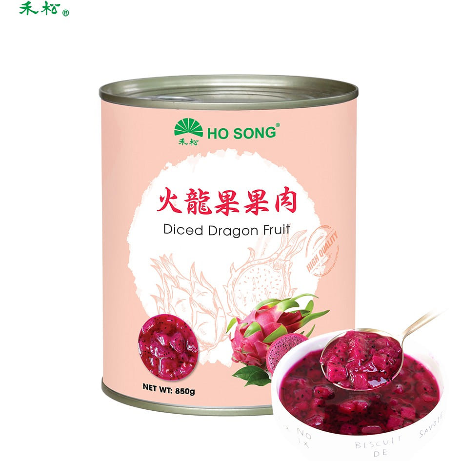 프리미엄 용과 다이스 시럽 절임 | 차용 원료 1.87 lb