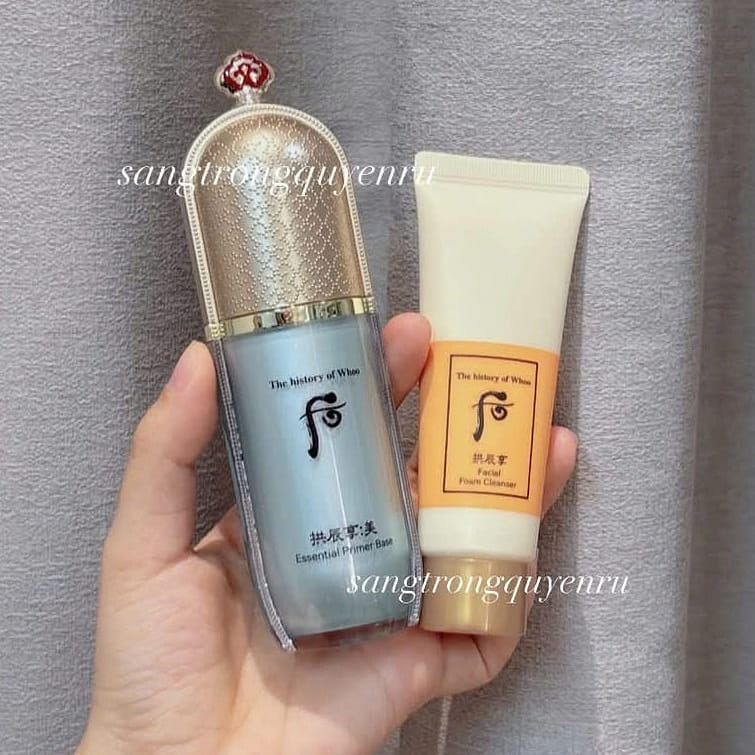 The Whoo Gongjinhyang Essential Makeup Primer Set 1 box