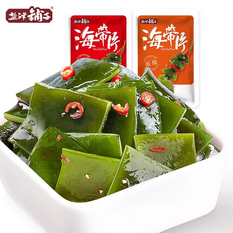 Kelp slices seafood snack independent packaging instant snack about 20 packets 240 g