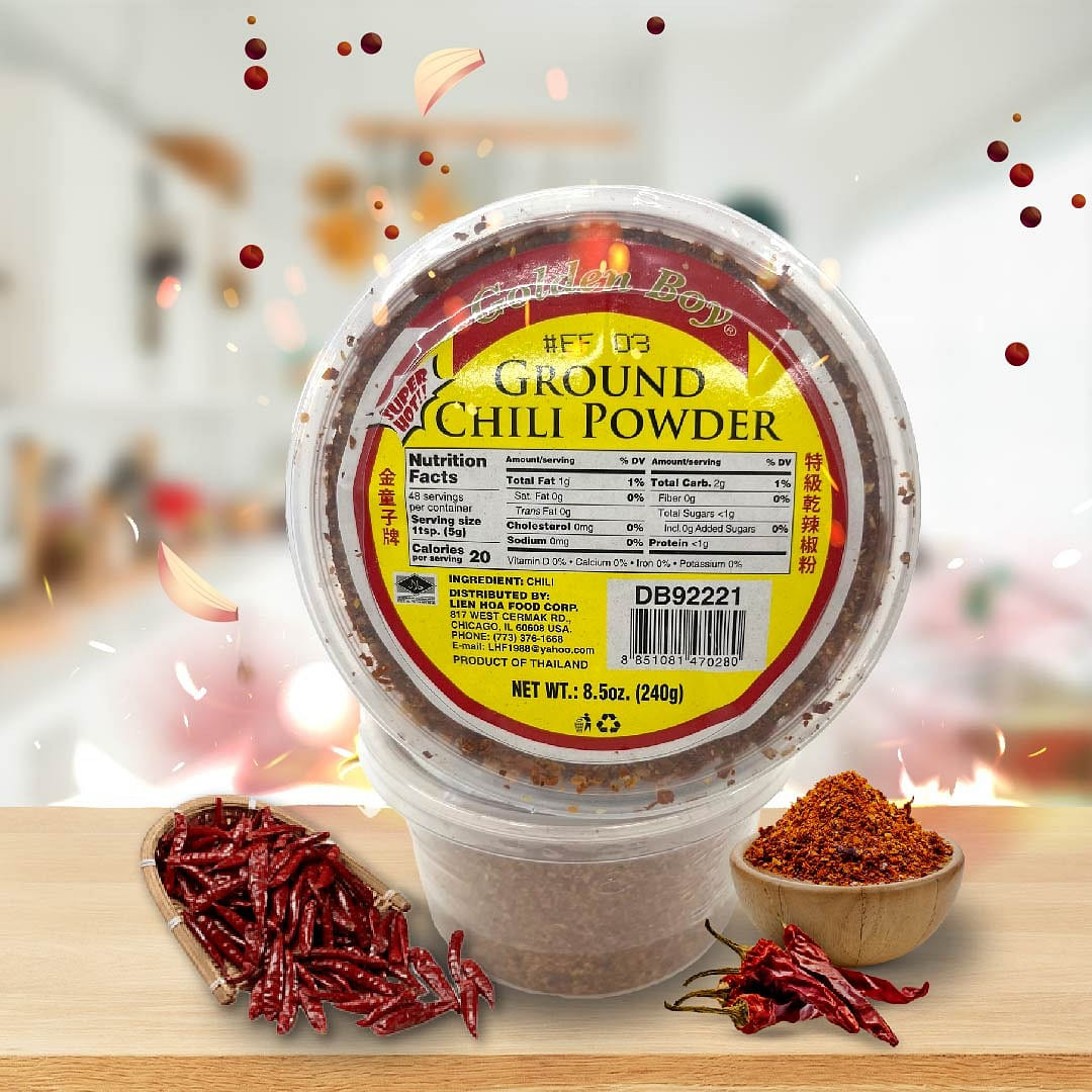 Ground Chili Powder in Cup 8.5 온스