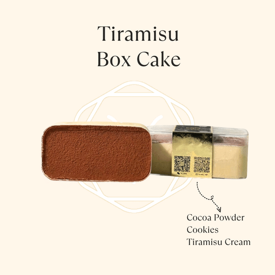 weee_frozen_【Dessert】Tiramisu Box Cake 1 케이스