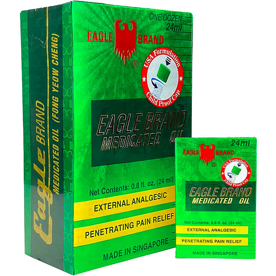 weee_grocery_鹰牌药油 1盒 12支 9.73 盎司