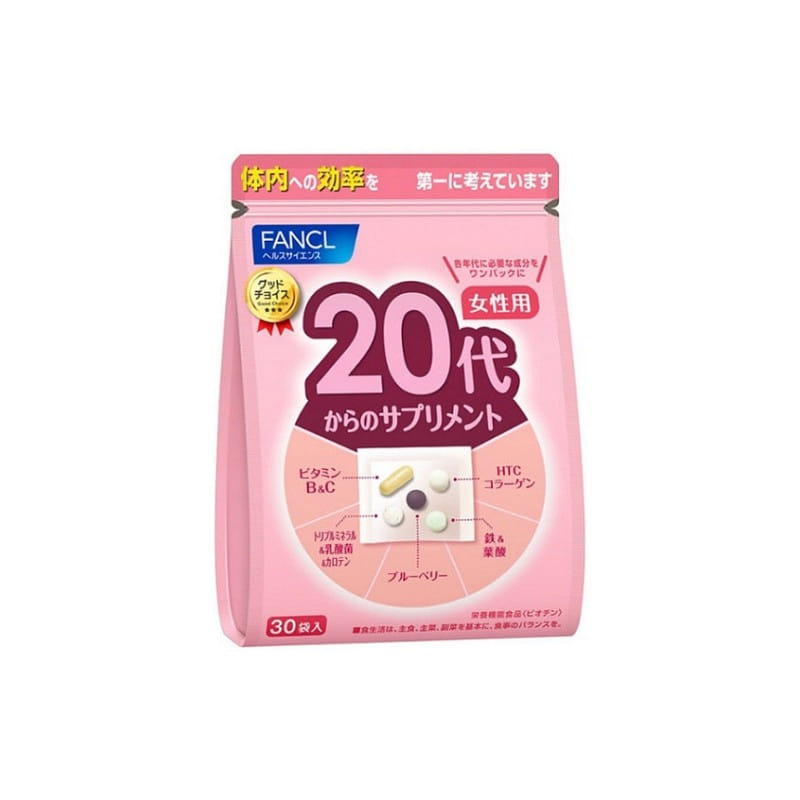 FANCL Supplements For Your 20s Women 30bags 1 ส่วน