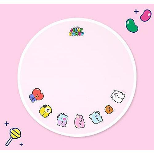 BT21 Round Mouse Pads, Jelly Candy or Little Buddy edition by BTS Jelly Candy 0 磅