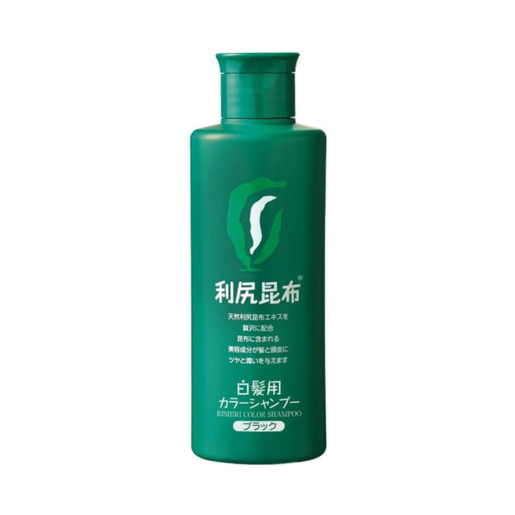 Get Rishiri Kelp Hair Dye Shampoo 200ml Black Delivered | Weee