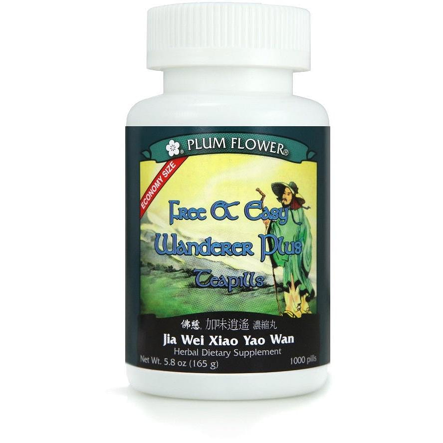 Free & Easy Wanderer Plus Teapills- economy size Jia Wei Xiao Yao Wan 1 each