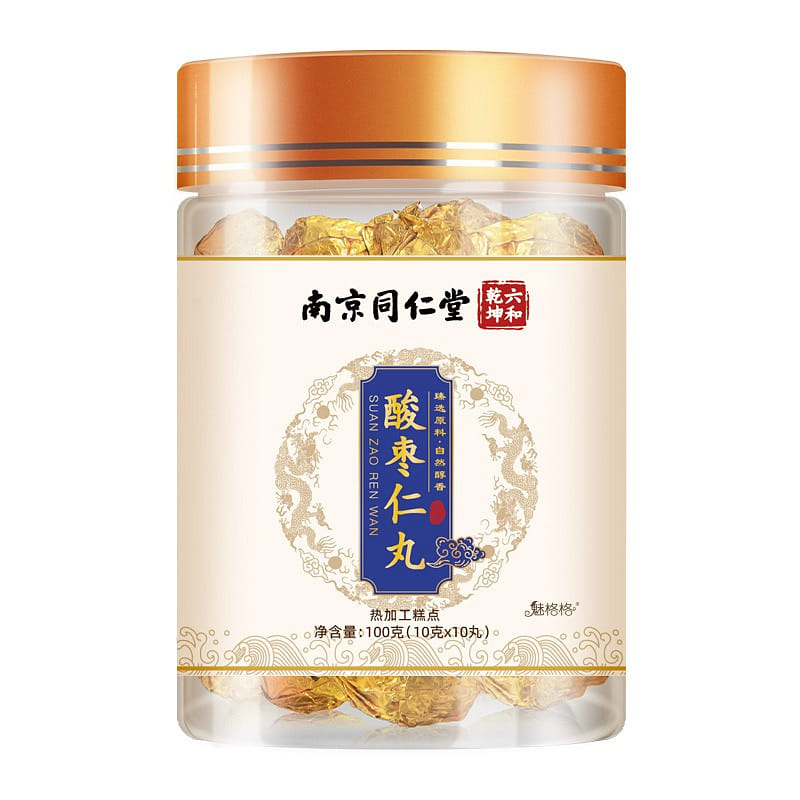 Nanjing Tongrentang Suanzao Ren Pill 100g/ bottle 100 그램