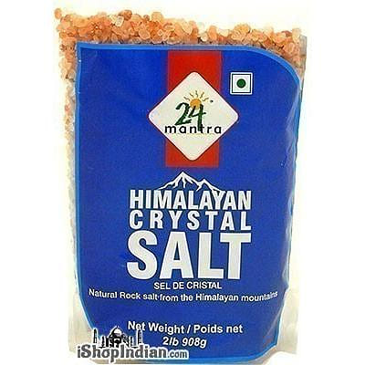 24 Mantra Himalayan Crystal Salt, 2 lbs bag 2 lb