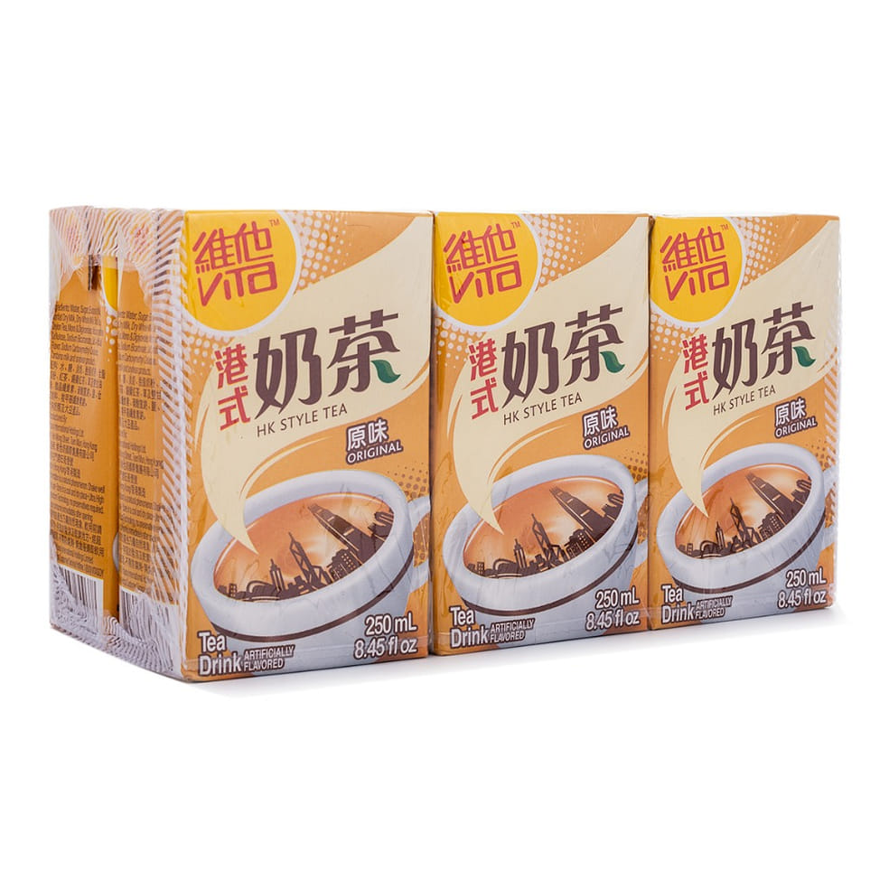Get Vitasoy Hong Kong Style Milk Tea 250 ml*6 pack Delivered