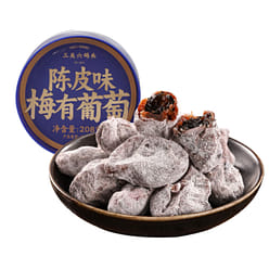 Tangerine Peel Flavored Dried Plums 208 g