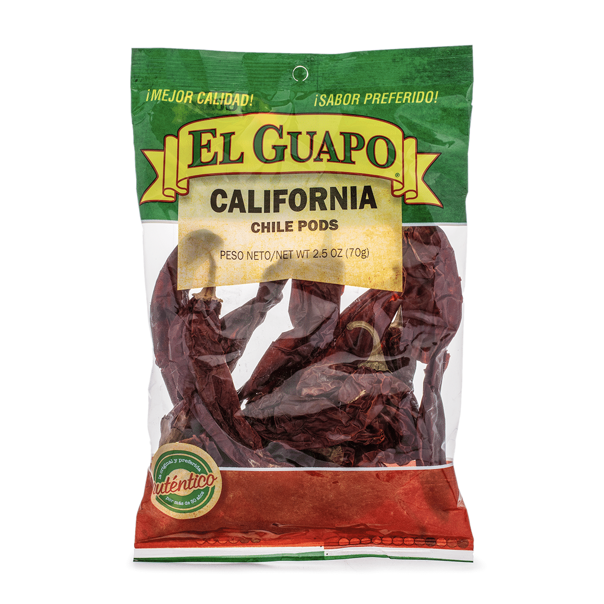 El Guapo Whole California Chile Pods 2.5 oz