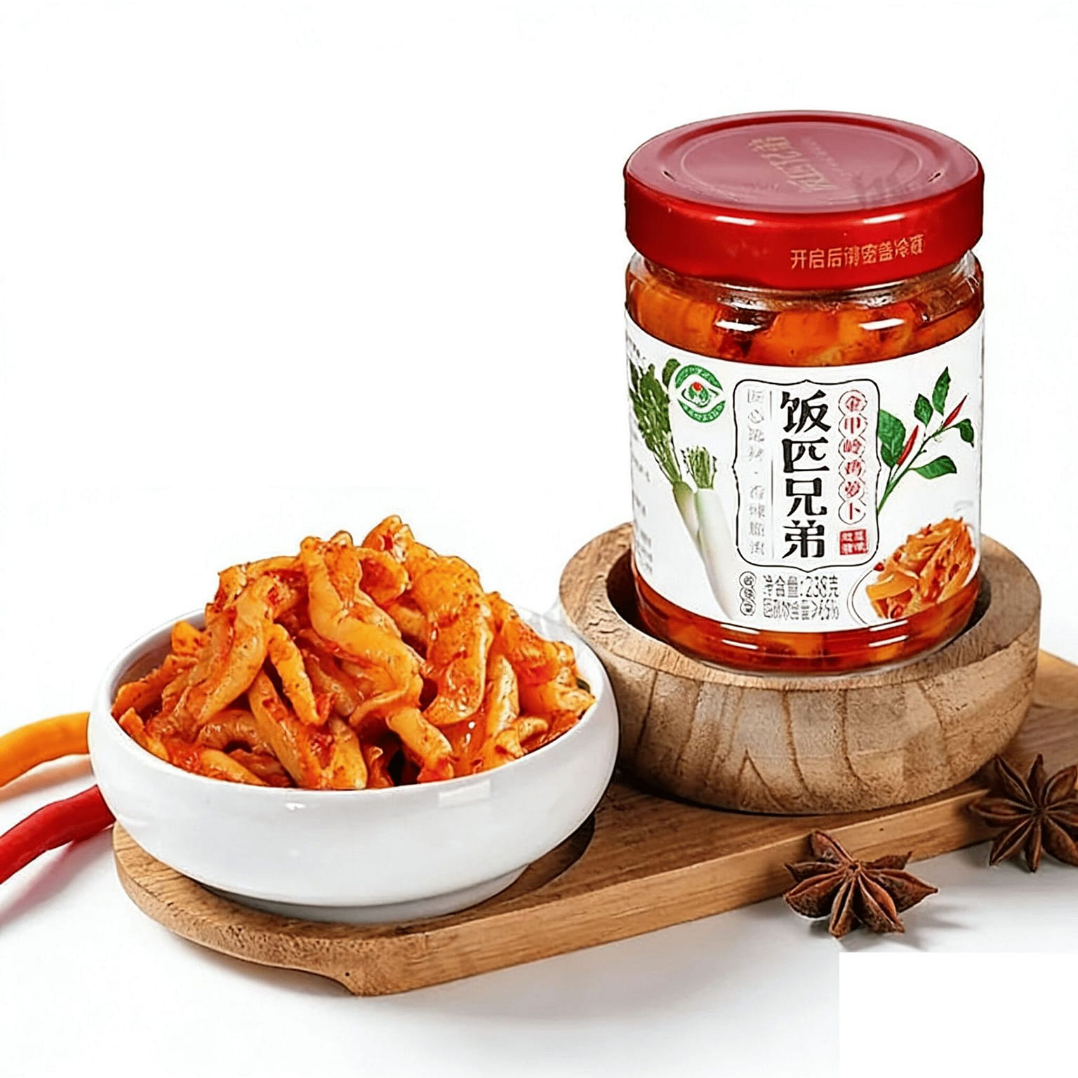 Fan Pi brothers, Jin Jia Ling chicken radish spicy 238 g