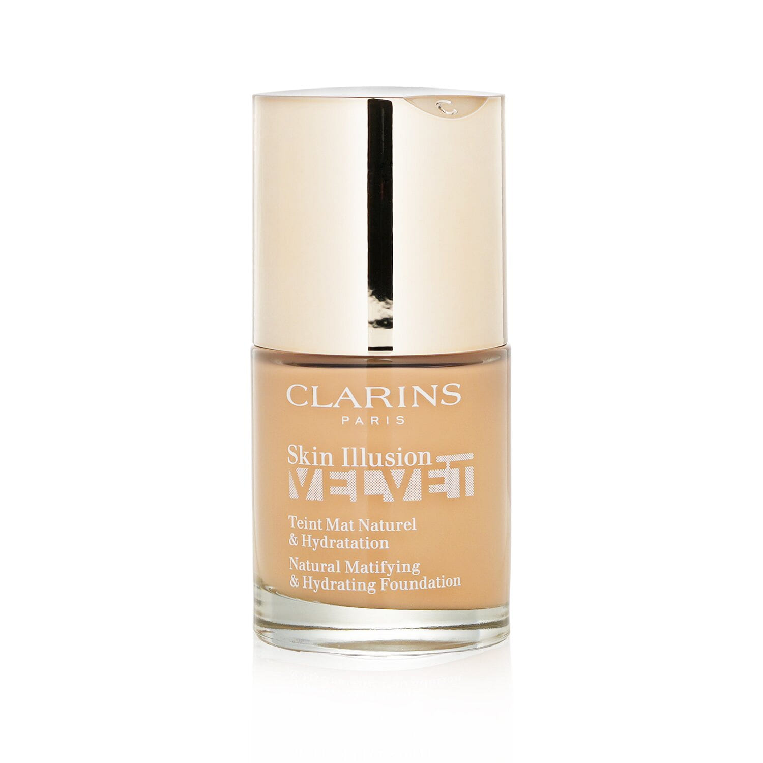 克蘭詩 (嬌韻詩) Skin Illusion 絲絨天然啞緻保濕粉底 - # 108.5W Cashew 30ml/1oz 30 毫升
