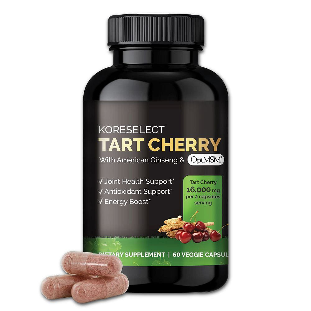 Tart Cherry Capsules with American Ginseng 0.2 pao