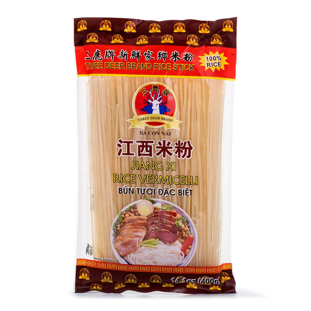 Three Deer Brand Jiang Xi Rice Vermicelli 400 g