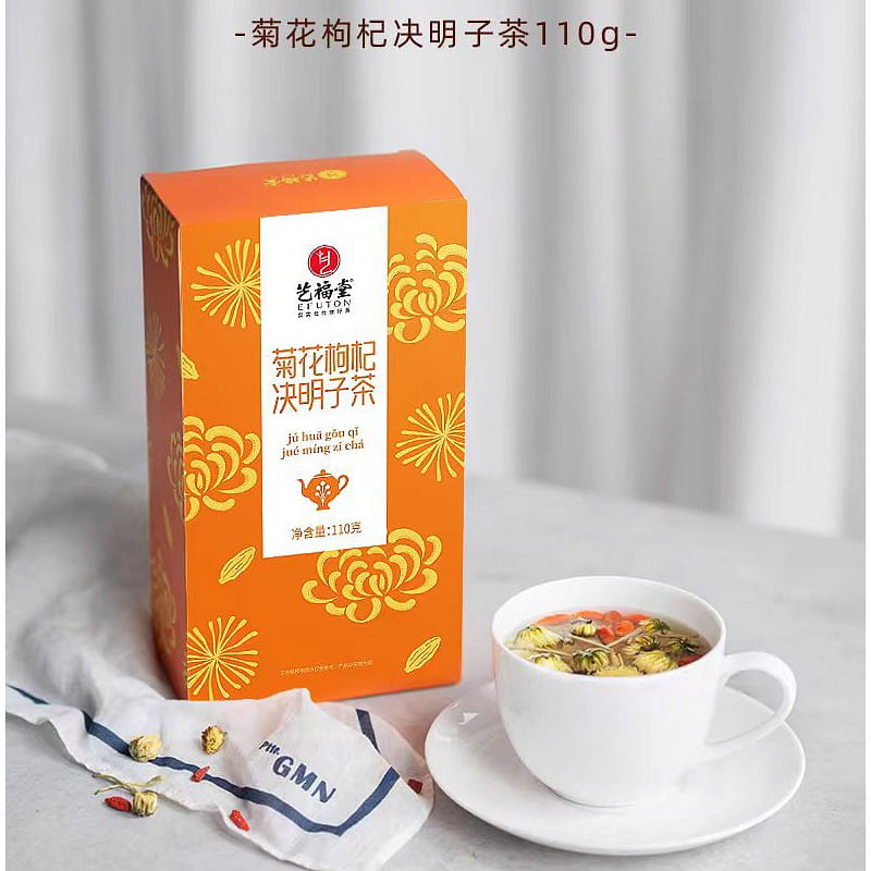 Yi Fu Tang Chrysanthemum Wolfberry cassia tea 110g*1 box 110 กรัม
