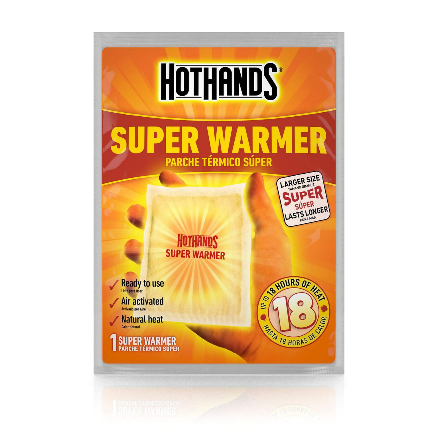 Body/Hand Super Warmers Long Lasting Natural Odorless Air Activated Warmers 10P 1 ส่วน