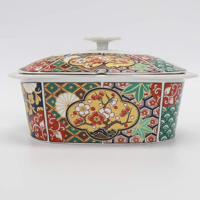 Arita Ware Handmade Utsuwabi (Imari, 8.6" x 5.5") Made in Japan 1 อัน