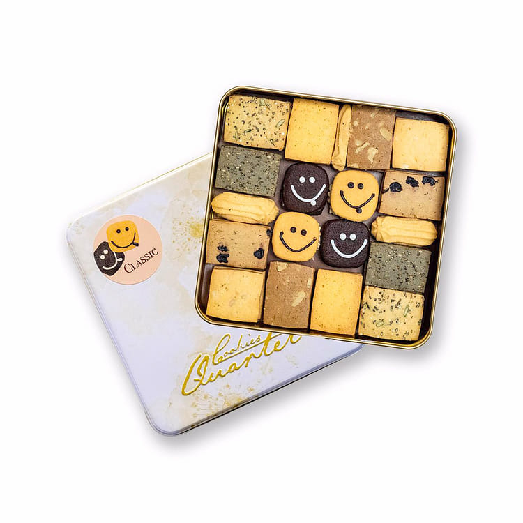 Cookies Quartet 【クッキー カルテット】 詰め合わせボックス □人気[香港土産]クッキーカルテット≪曲奇四重奏 (Cookies