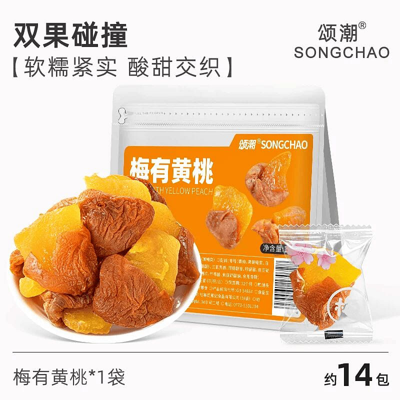 Songchao Plum Youhuang Peach 100g 100 g