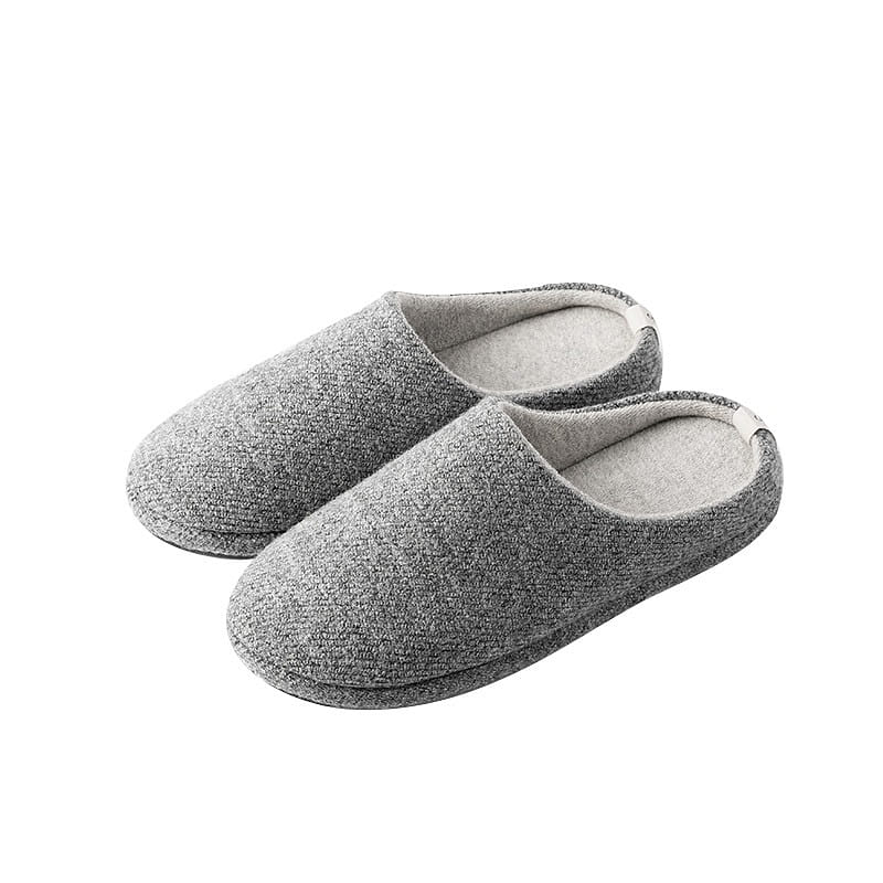[Super comfortable - Whale Gray 43/44] High quality wool latex cotton slippers 1 개