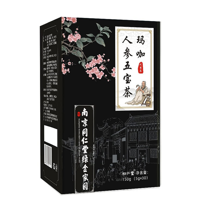 Nanjing Tongrentang Maca Ginseng Five Treasures Tea 150g 150 그램