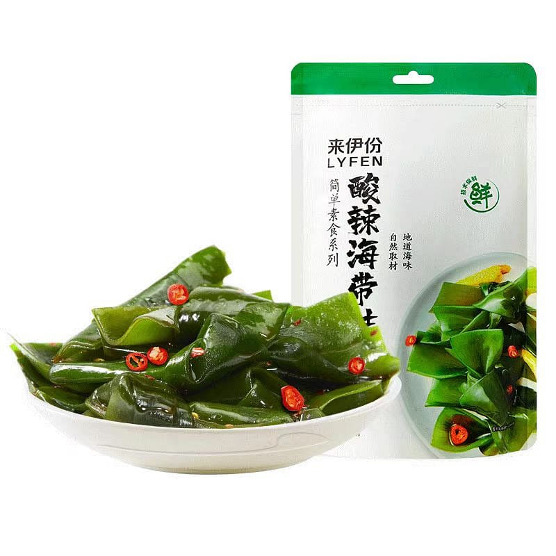 Lai Yifen Sour and Spicy Kelp Knot 175 グラム
